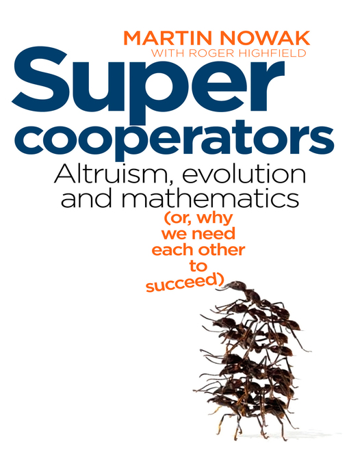 Title details for SuperCooperators by Roger Highfield - Available